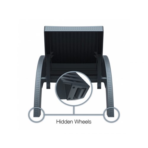 Baham Sunlounge Wheels