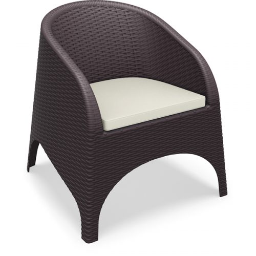 Montego Arm Chair Chocolate Cushion