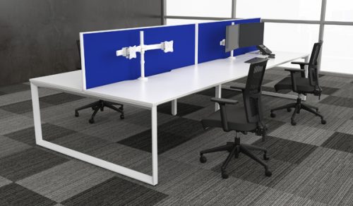 Anvil 4POD w Breathe Screens, Scallop tops & Dual Monitor Arms