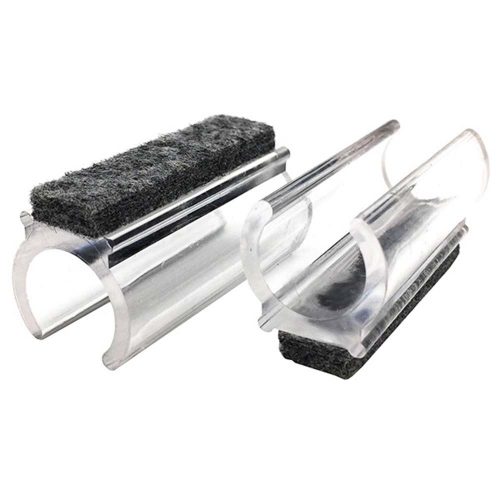 Crystal Clear Poly-carbonate with Felt Base